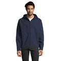 Giacca Replay Uomo  Softeshell blu navy / XS - personalizzabile con logo