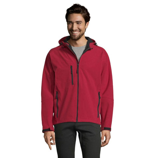Giacca Replay Uomo  Softeshell bordeaux / XS - personalizzabile con logo
