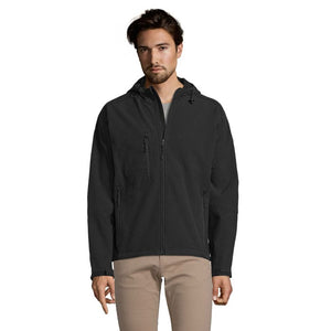 Giacca Replay Uomo  Softeshell Nero / XS - personalizzabile con logo