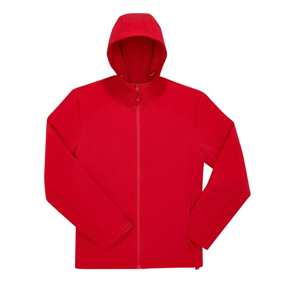 Giacca Reset 3Lr® Hooded Softshell rosso / XS - personalizzabile con logo