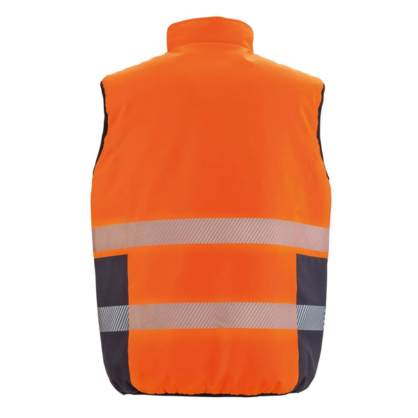 Giacca Reversible Soft Padded Safety Gilet - personalizzabile con logo