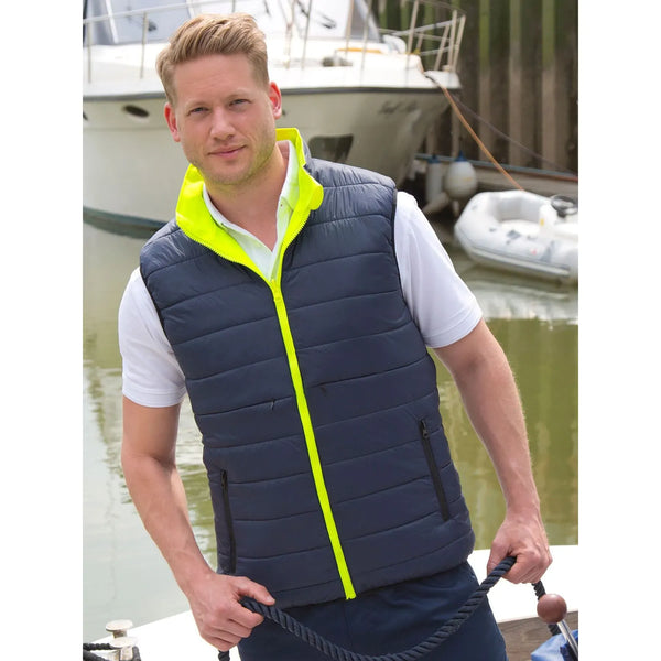 Giacca Reversible Soft Padded Safety Gilet - personalizzabile con logo