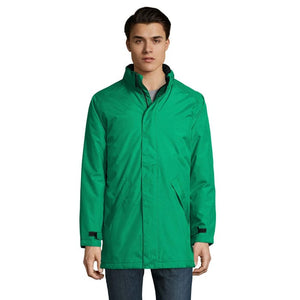 Giacca Robyn Parka Unisex verde / XS - personalizzabile con logo