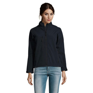Giacca Roxy Women   340G Softeshell blu navy / S - personalizzabile con logo