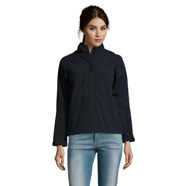 Giacca Roxy Women   340G Softeshell blu navy / S - personalizzabile con logo