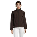 Giacca Roxy Women   340G Softeshell marrone / S - personalizzabile con logo