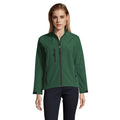 Giacca Roxy Women   340G Softeshell verde / S - personalizzabile con logo