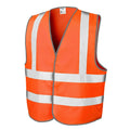 Giacca Safety High Viz Vest arancione / XXL - personalizzabile con logo