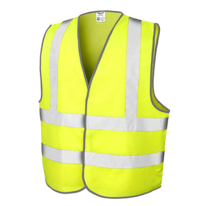 Giacca Safety High Viz Vest giallo / XXL - personalizzabile con logo