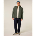 Giacca Sherpa Unisex Relaxed Brooker kaki / XXS - personalizzabile con logo