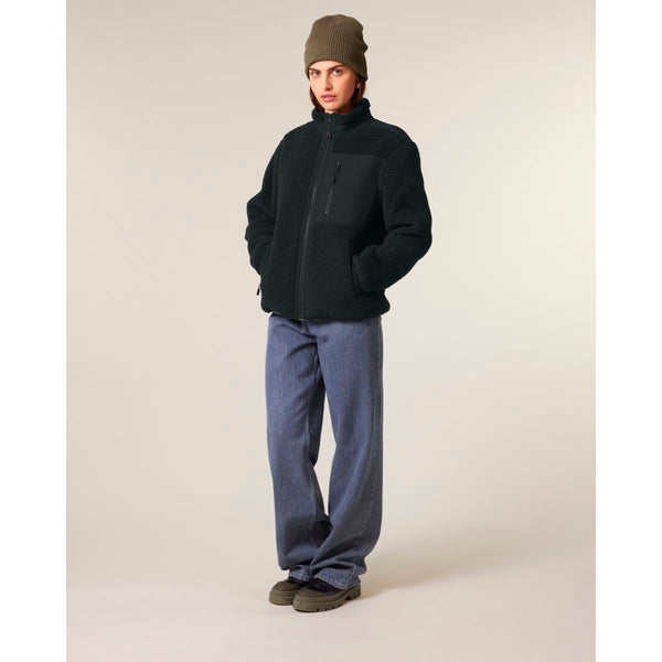 Giacca Sherpa Unisex Relaxed Brooker - personalizzabile con logo