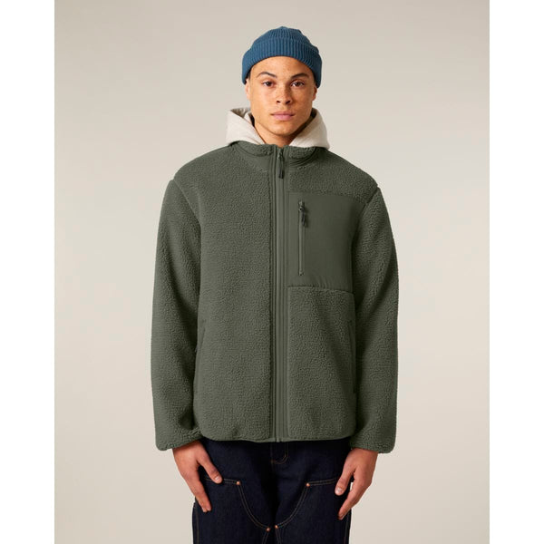 Giacca Sherpa Unisex Relaxed Brooker - personalizzabile con logo