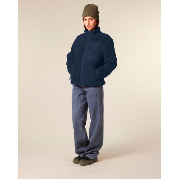 Giacca Sherpa Unisex Relaxed Brooker - personalizzabile con logo