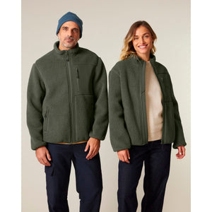 Giacca Sherpa Unisex Relaxed Brooker - personalizzabile con logo