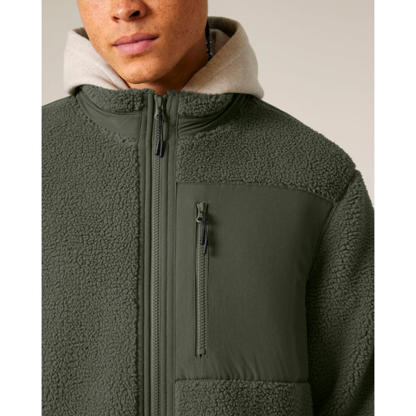 Giacca Sherpa Unisex Relaxed Brooker - personalizzabile con logo