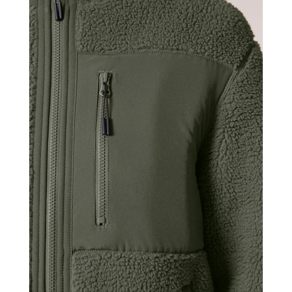 Giacca Sherpa Unisex Relaxed Brooker - personalizzabile con logo