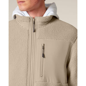 Giacca Sherpa Unisex Relaxed Brooker - personalizzabile con logo
