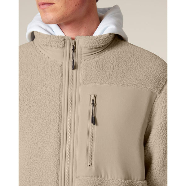 Giacca Sherpa Unisex Relaxed Brooker - personalizzabile con logo