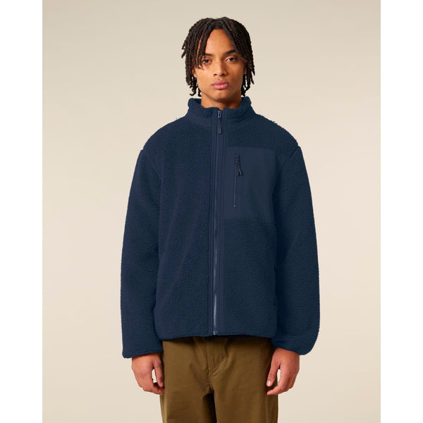 Giacca Sherpa Unisex Relaxed Brooker - personalizzabile con logo