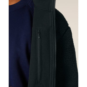 Giacca Sherpa Unisex Relaxed Brooker - personalizzabile con logo