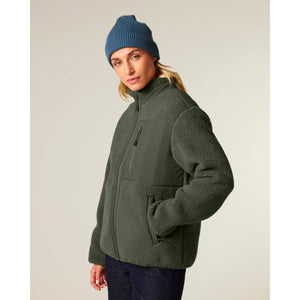 Giacca Sherpa Unisex Relaxed Brooker - personalizzabile con logo
