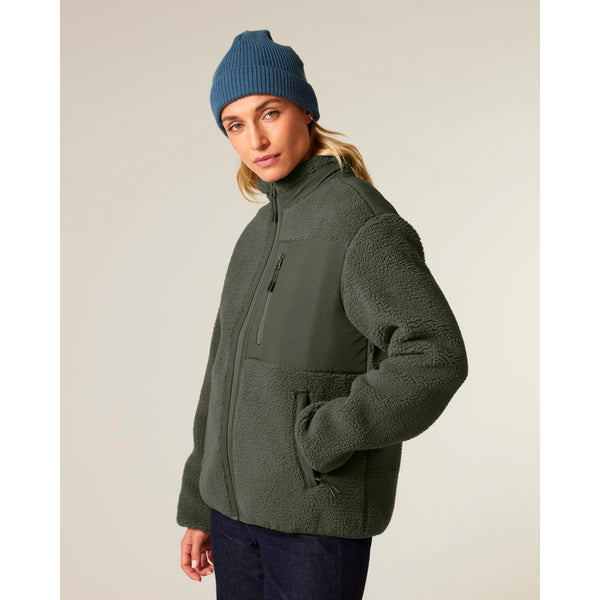 Giacca Sherpa Unisex Relaxed Brooker - personalizzabile con logo