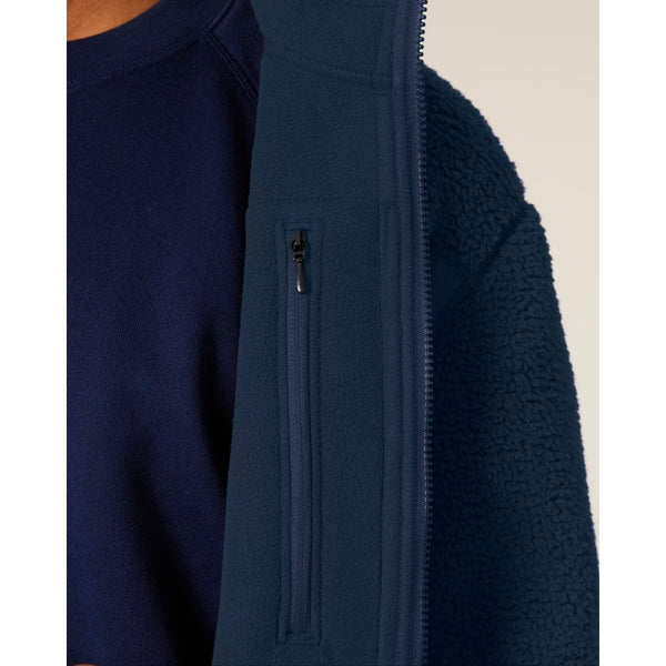 Giacca Sherpa Unisex Relaxed Brooker - personalizzabile con logo