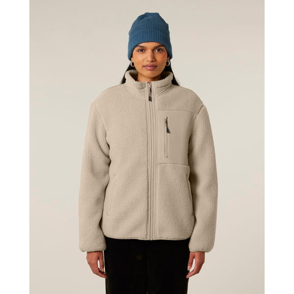 Giacca Sherpa Unisex Relaxed Brooker - personalizzabile con logo