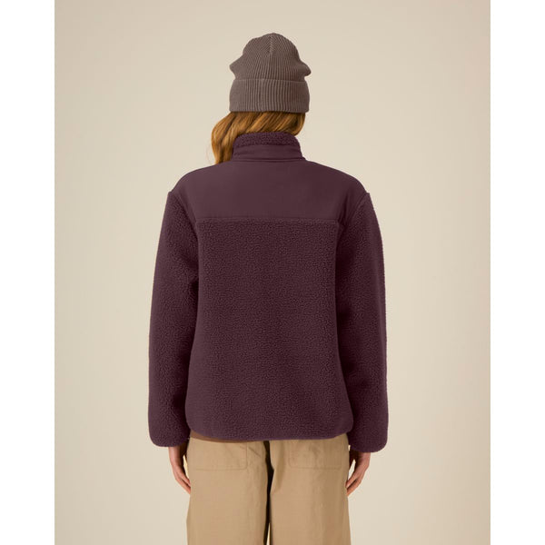 Giacca Sherpa Unisex Relaxed Brooker - personalizzabile con logo