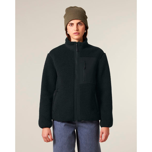 Giacca Sherpa Unisex Relaxed Brooker - personalizzabile con logo