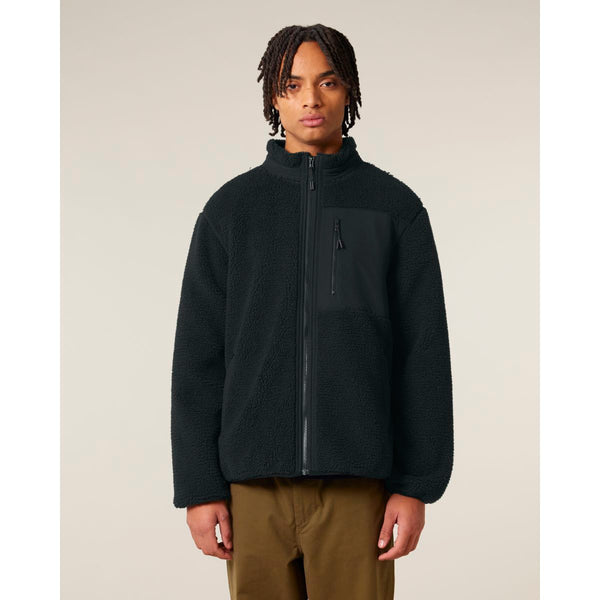 Giacca Sherpa Unisex Relaxed Brooker - personalizzabile con logo