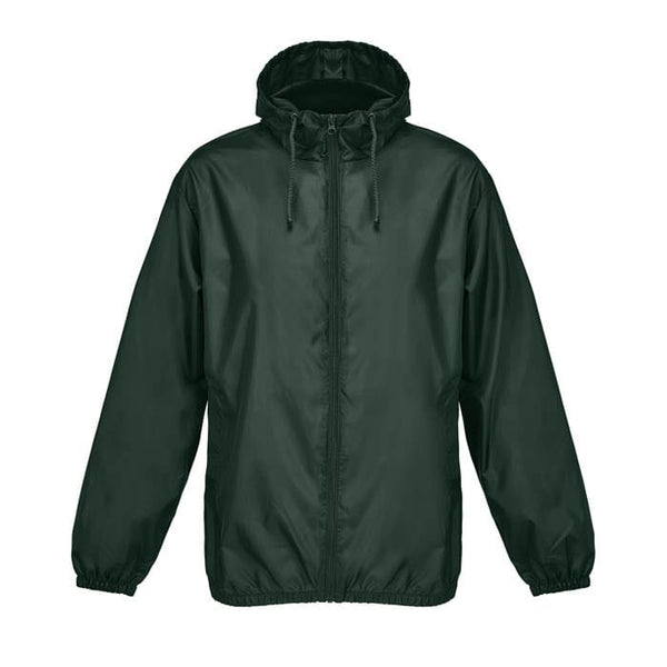 Giacca Shield  Antivento verde / XS - personalizzabile con logo
