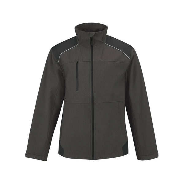 Giacca Shield Softshell Pro grigio / S - personalizzabile con logo