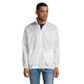 Giacca Shift-Uni Windbreaker-210G Bianco / XS - personalizzabile con logo