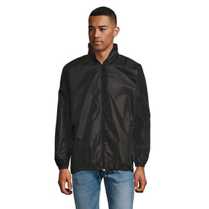 Giacca Shift-Uni Windbreaker-210G Nero / XS - personalizzabile con logo