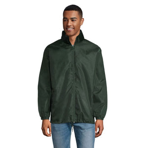 Giacca Shift-Uni Windbreaker-210G verde / XS - personalizzabile con logo