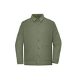 Giacca Shirt Unisex Ocs Blended & Grs verde / S - personalizzabile con logo
