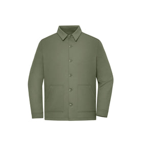 Giacca Shirt Unisex Ocs Blended & Grs verde / S - personalizzabile con logo