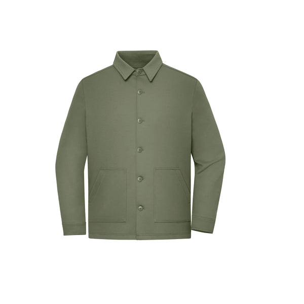 Giacca Shirt Unisex Ocs Blended & Grs verde / S - personalizzabile con logo