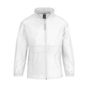 Giacca Sirocco Bimbo bianco / 3-4 - personalizzabile con logo
