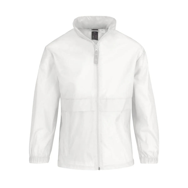 Giacca Sirocco Bimbo bianco / 3-4 - personalizzabile con logo