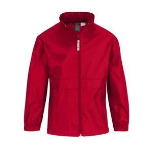 Giacca Sirocco Bimbo rosso / 3-4 - personalizzabile con logo