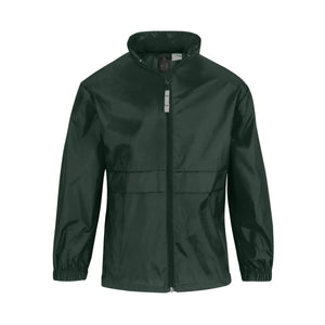 Giacca Sirocco Bimbo verde / 3-4 - personalizzabile con logo