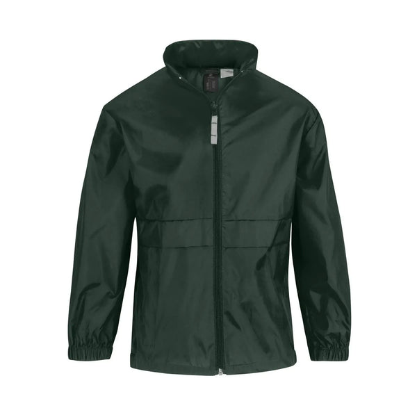 Giacca Sirocco Bimbo verde / 3-4 - personalizzabile con logo