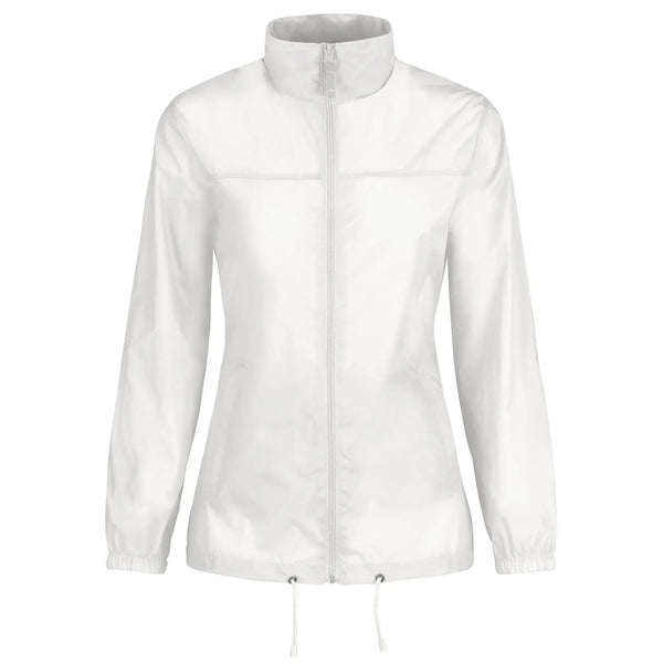 Giacca Sirocco Donna bianco / XS - personalizzabile con logo