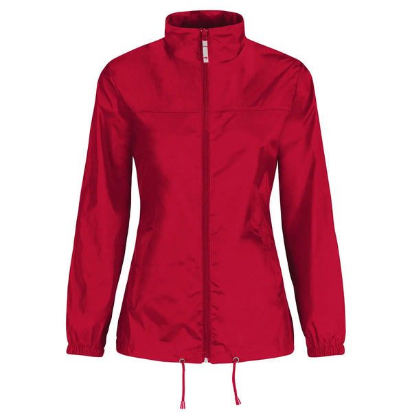 Giacca Sirocco Donna rosso / XS - personalizzabile con logo