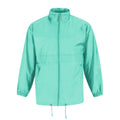 Giacca Sirocco pixel turquoise / S - personalizzabile con logo