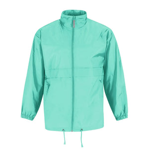 Giacca Sirocco pixel turquoise / S - personalizzabile con logo