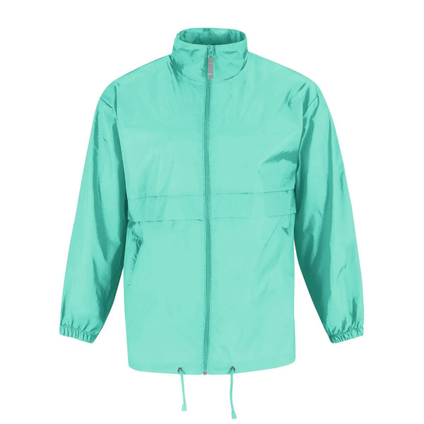 Giacca Sirocco pixel turquoise / S - personalizzabile con logo
