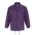 Giacca Sirocco viola / S - personalizzabile con logo